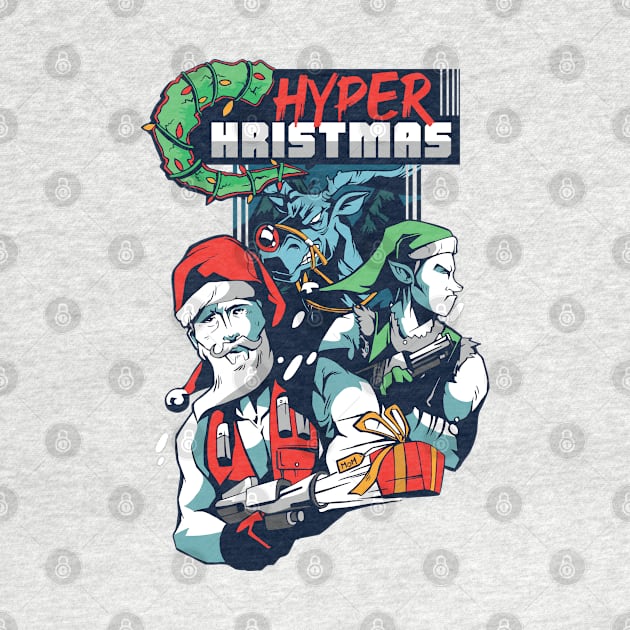 Hyper Christmas by Safdesignx